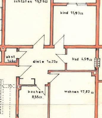 Pronájem bytu 3+kk 76 m², Cranger Str. 210a, Gelsenkirchen, Severní Porýní-Vestfálsko Pronájem bytu 3+kk 76 m², Cranger Str. 210a, Gelsenkirchen, Severní Porýní-Vestfálsko