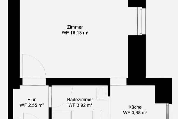 Prodej bytu 1+1 27 m², Berlin, Berlín Prodej bytu 1+1 27 m², Berlin, Berlín