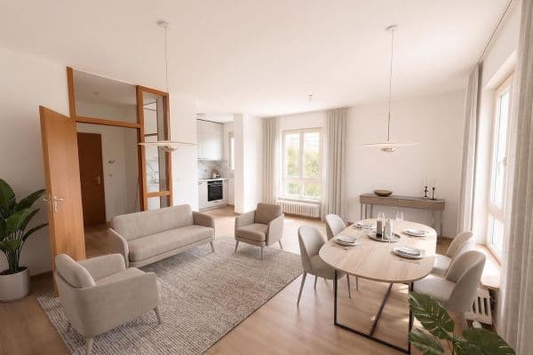Pronájem bytu 2+1 72 m², Kornwestheim Pronájem bytu 2+1 72 m², Kornwestheim