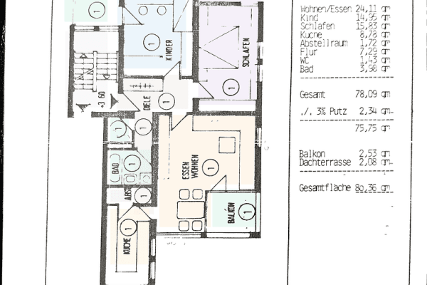 Prodej bytu 3+kk 81 m², Möglingen Prodej bytu 3+kk 81 m², Möglingen