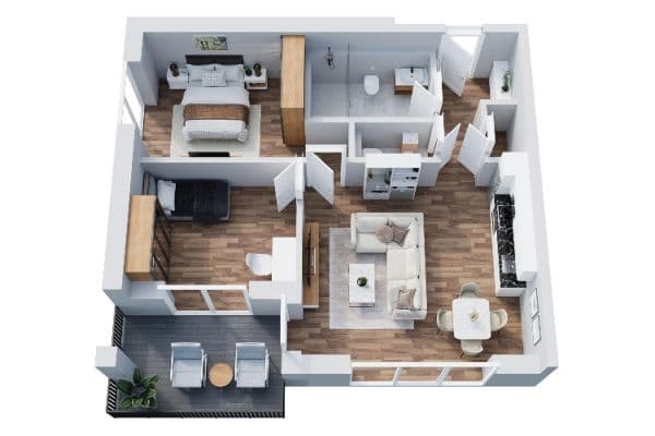 Prodej bytu 3+1 71 m², Zeilheck 10, Aßlar, Hessen Prodej bytu 3+1 71 m², Zeilheck 10, Aßlar, Hessen