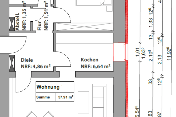 Pronájem bytu 2+1 58 m², Regensburg, Bavorsko Pronájem bytu 2+1 58 m², Regensburg, Bavorsko