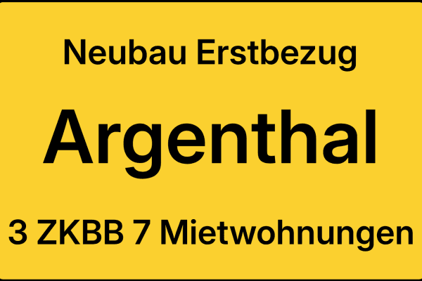 Pronájem bytu 3+1 82 m², Im Bangert 6a, Argenthal Pronájem bytu 3+1 82 m², Im Bangert 6a, Argenthal