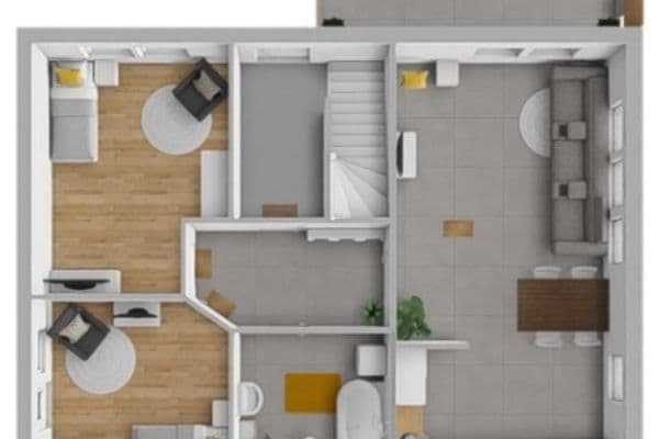 Pronájem bytu 3+1 83 m², Kirchenstraße 34, Beindersheim Pronájem bytu 3+1 83 m², Kirchenstraße 34, Beindersheim