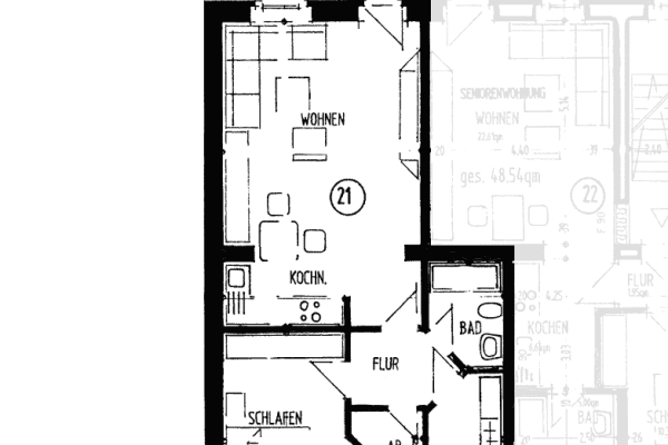 Pronájem bytu 2+1 68 m², Friesenstraße 57, Magdeburg, Sasko-Anhaltsko Pronájem bytu 2+1 68 m², Friesenstraße 57, Magdeburg, Sasko-Anhaltsko