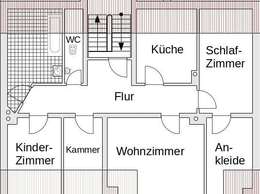 Pronájem bytu 3+kk 85 m², Worms am Rhein Pronájem bytu 3+kk 85 m², Worms am Rhein