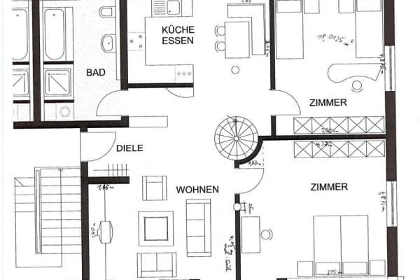 Prodej bytu 3+kk 105 m², Ammerndorf Prodej bytu 3+kk 105 m², Ammerndorf