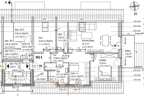 Pronájem bytu 3+1 85 m², Forstweg 15, Heide, Šlesvicko-Holštýnsko Pronájem bytu 3+1 85 m², Forstweg 15, Heide, Šlesvicko-Holštýnsko
