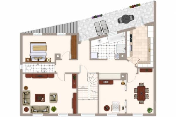 Pronájem bytu 3+kk 100 m², Oberndorfer Straße 23, Schramberg Pronájem bytu 3+kk 100 m², Oberndorfer Straße 23, Schramberg