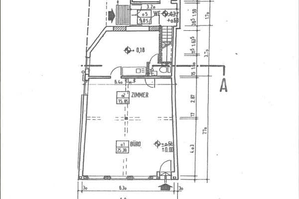 Pronájem nebytového prostoru 60 m², Ruhrstraße 50, Essen Kettwig Pronájem nebytového prostoru 60 m², Ruhrstraße 50, Essen Kettwig