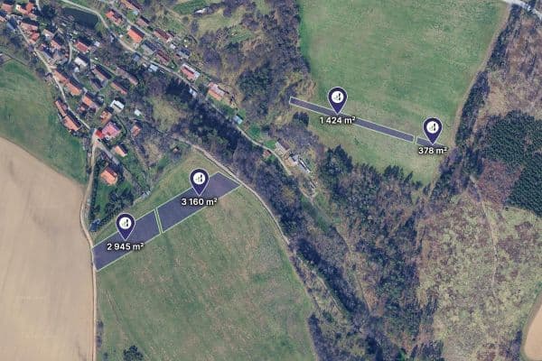 Prodej pozemku 1.581 m², Kulířov Prodej pozemku 1.581 m², Kulířov
