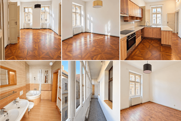 Pronájem bytu 5+1 152 m², Vltavská, Praha Pronájem bytu 5+1 152 m², Vltavská, Praha