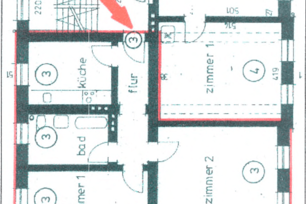 Prodej bytu 2+1 58 m², Fehrbellinerstraße 26, Berlin, Berlín Prodej bytu 2+1 58 m², Fehrbellinerstraße 26, Berlin, Berlín