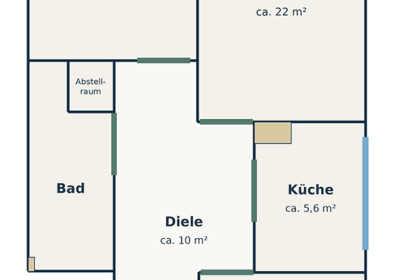 Prodej bytu 3+kk 76 m², Frankenstr.82, Essen Prodej bytu 3+kk 76 m², Frankenstr.82, Essen