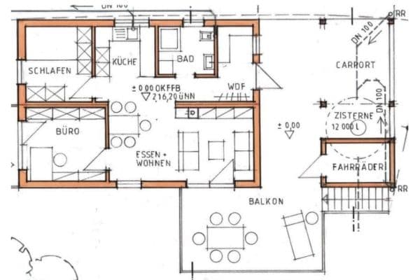 Prodej domu 70 m², pozemek 620 m², Zur Röte 4, Wertheim, Bádensko-Württembersko Prodej domu 70 m², pozemek 620 m², Zur Röte 4, Wertheim, Bádensko-Württembersko