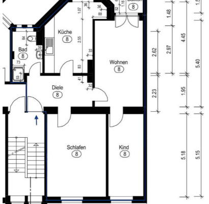 Prodej bytu 3+1 76 m², Düsseldorf, Severní Porýní-Vestfálsko Prodej bytu 3+1 76 m², Düsseldorf, Severní Porýní-Vestfálsko