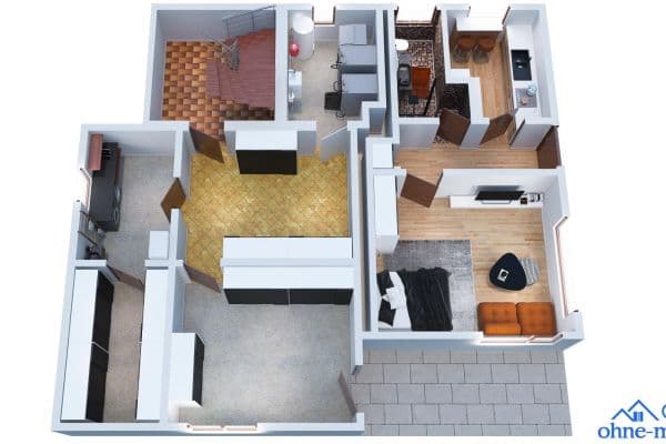 Prodej domu 197 m², pozemek 501 m², Am See 2/1, Grossbettlingen Prodej domu 197 m², pozemek 501 m², Am See 2/1, Grossbettlingen