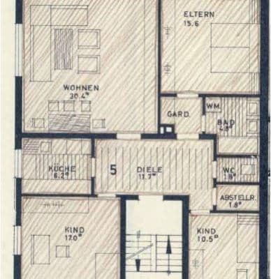 Pronájem bytu 4+1 109 m², Tübingen Pronájem bytu 4+1 109 m², Tübingen