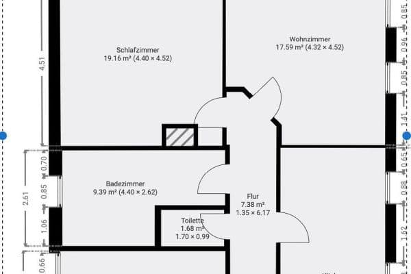 Pronájem bytu 3+1 78 m², TRöGELSBACH 10, Altensteig Pronájem bytu 3+1 78 m², TRöGELSBACH 10, Altensteig