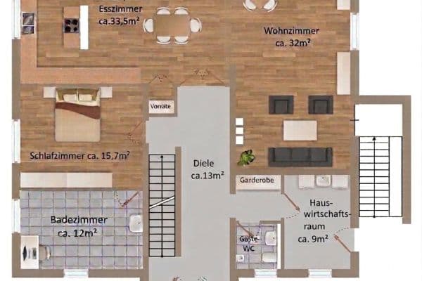 Prodej domu 250 m², pozemek 953 m², Quickborn Prodej domu 250 m², pozemek 953 m², Quickborn
