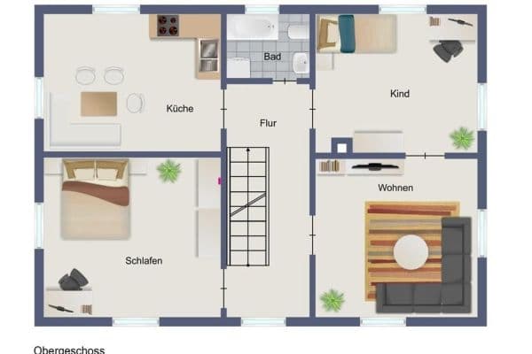 Pronájem bytu 4+1 115 m², Bechhofen Pronájem bytu 4+1 115 m², Bechhofen