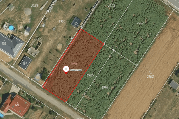 Prodej pozemku 1.007 m², Mikulovice Prodej pozemku 1.007 m², Mikulovice