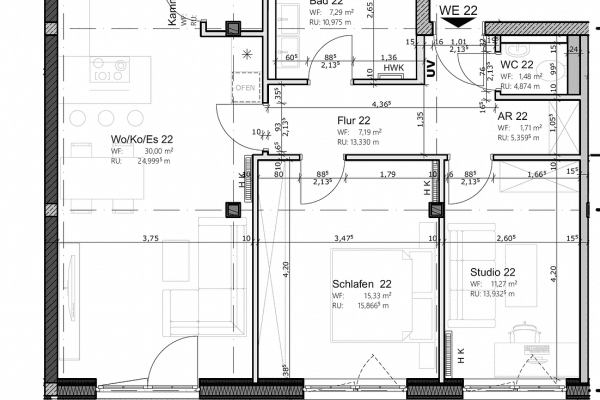 Pronájem bytu 3+1 80 m², Heroldsberg Pronájem bytu 3+1 80 m², Heroldsberg