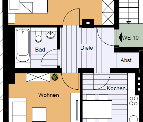 Prodej bytu 2+1 56 m², Köln, Severní Porýní-Vestfálsko Prodej bytu 2+1 56 m², Köln, Severní Porýní-Vestfálsko