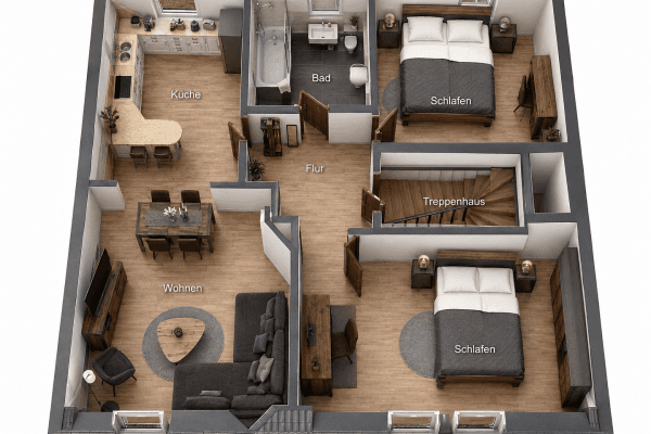 Prodej bytu 4+1 98 m², Elzer-Straße 126, Hildesheim, Dolní Sasko Prodej bytu 4+1 98 m², Elzer-Straße 126, Hildesheim, Dolní Sasko