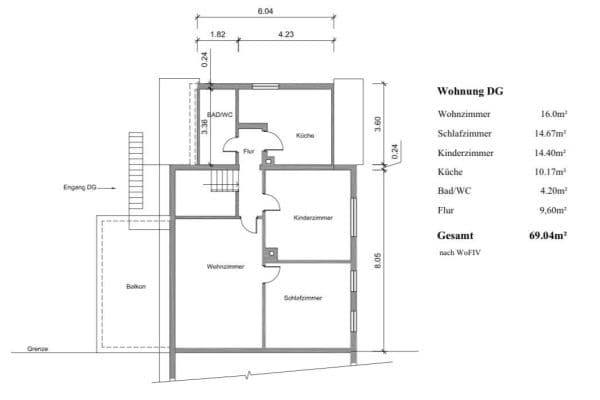 Pronájem bytu 3+1 69 m², Abstatter Straße 36, Untergruppenbach Pronájem bytu 3+1 69 m², Abstatter Straße 36, Untergruppenbach
