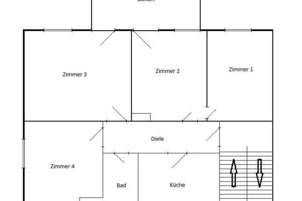 Pronájem bytu 4+1 99 m², Glindower Chausseestr. 145, Werder OT Glindow Pronájem bytu 4+1 99 m², Glindower Chausseestr. 145, Werder OT Glindow