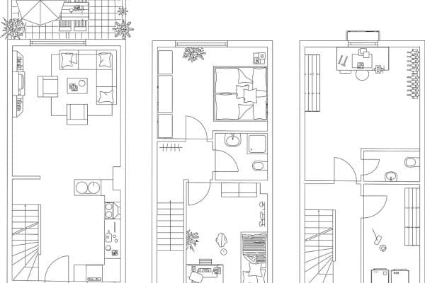 Prodej domu 62 m², pozemek 123 m², Hamburg, Hamburg Prodej domu 62 m², pozemek 123 m², Hamburg, Hamburg