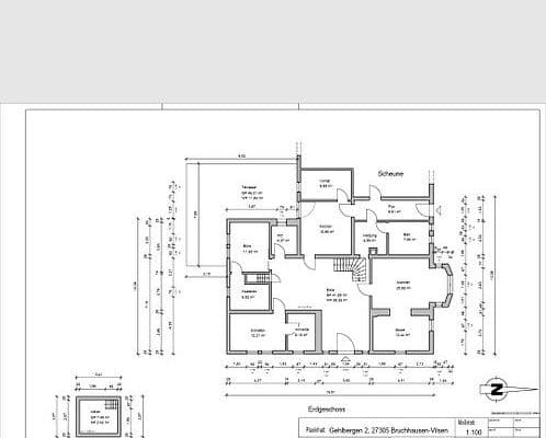 Prodej domu 290 m², pozemek 4.718 m², Gehlbergen 2, Bruchhausen-Vilsen Prodej domu 290 m², pozemek 4.718 m², Gehlbergen 2, Bruchhausen-Vilsen