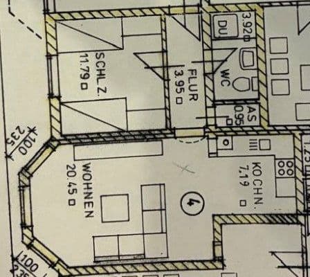 Pronájem bytu 2+1 47 m², Am Sulzbogen, Fürstenfeldbruck, Bavorsko Pronájem bytu 2+1 47 m², Am Sulzbogen, Fürstenfeldbruck, Bavorsko