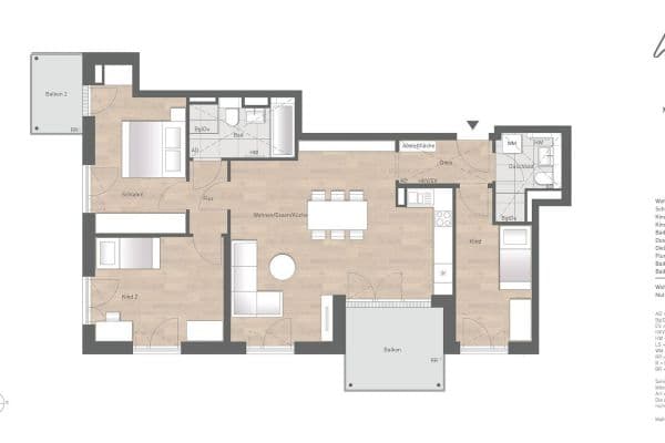 Prodej bytu 4+1 98 m², Max-Liebermann-Straße 1b,, München, Bavorsko Prodej bytu 4+1 98 m², Max-Liebermann-Straße 1b,, München, Bavorsko