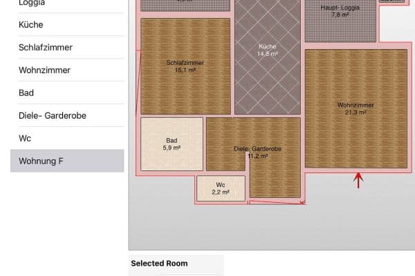 Pronájem bytu 2+1 75 m², Pfalzeler-Straße 87B, Trier Pronájem bytu 2+1 75 m², Pfalzeler-Straße 87B, Trier