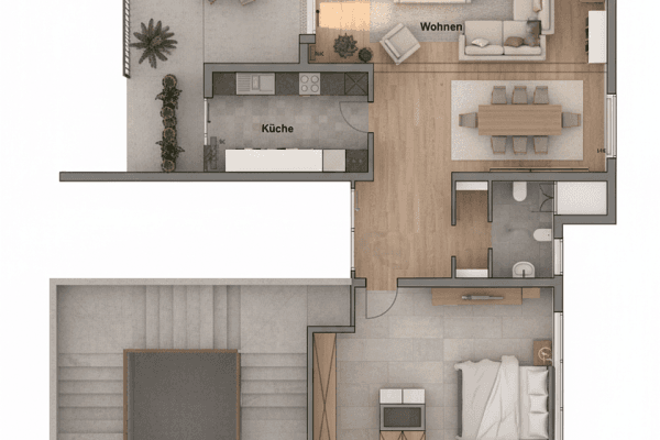 Pronájem bytu 2+kk 135 m², Bergisch Gladbach Frankenforst Pronájem bytu 2+kk 135 m², Bergisch Gladbach Frankenforst