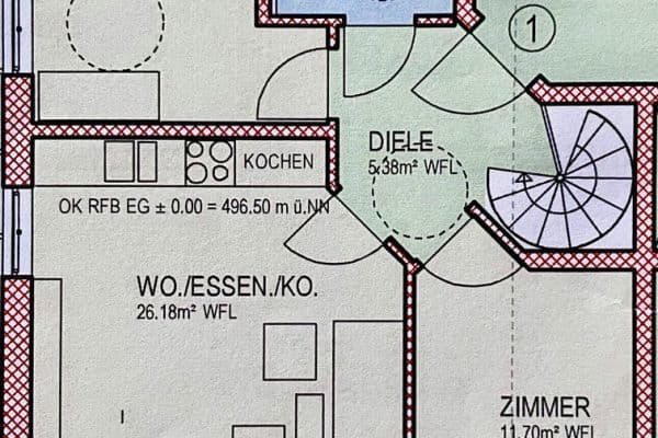 Pronájem bytu 4+1 107 m², Altomünster, Bavorsko Pronájem bytu 4+1 107 m², Altomünster, Bavorsko