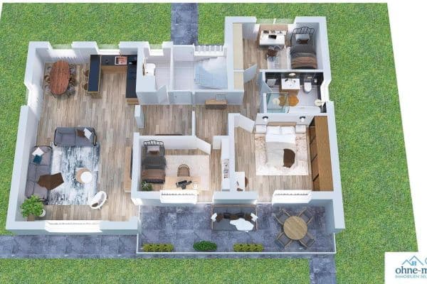 Pronájem bytu 4+1 107 m², Goetheweg 7, Eltville Pronájem bytu 4+1 107 m², Goetheweg 7, Eltville