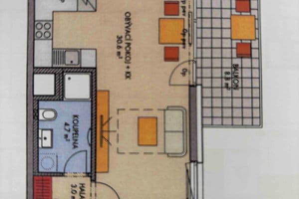 Prodej bytu 1+kk 39 m², Prosecká, Praha Prodej bytu 1+kk 39 m², Prosecká, Praha