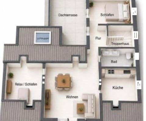 Pronájem bytu 2+kk 80 m², Kreuzgasse 24, Hessen - Usingen Pronájem bytu 2+kk 80 m², Kreuzgasse 24, Hessen - Usingen