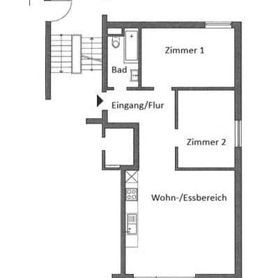 Pronájem bytu 3+1 63 m², Ziegeleiweg 25, Neustadt in Holstein Pronájem bytu 3+1 63 m², Ziegeleiweg 25, Neustadt in Holstein
