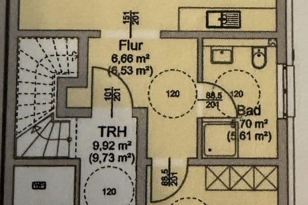 Pronájem bytu 2+1 57 m², Am Hopfengarten 76, Magdeburg, Sasko-Anhaltsko Pronájem bytu 2+1 57 m², Am Hopfengarten 76, Magdeburg, Sasko-Anhaltsko