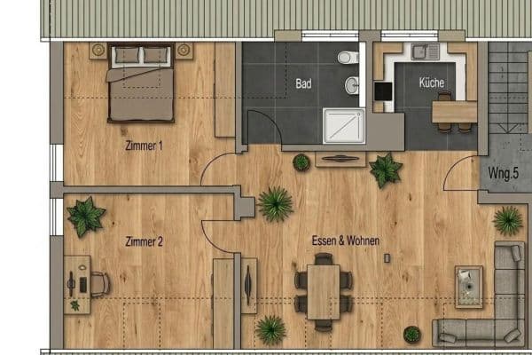 Prodej bytu 3+1 76 m², Herzogenaurach Prodej bytu 3+1 76 m², Herzogenaurach