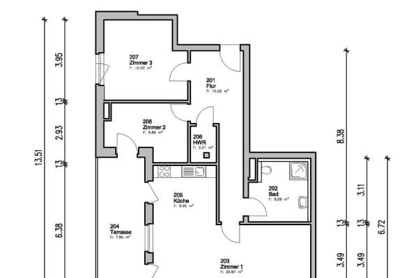 Prodej bytu 3+1 95 m², Bremen, Bremen Prodej bytu 3+1 95 m², Bremen, Bremen