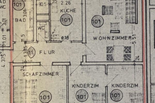 Prodej bytu 4+1 87 m², Metzingen Prodej bytu 4+1 87 m², Metzingen