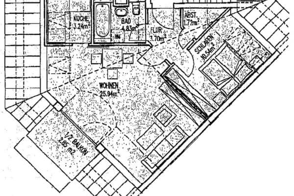 Pronájem bytu 2+1 53 m², Kirchstraße 15, Cvikov, Sasko Pronájem bytu 2+1 53 m², Kirchstraße 15, Cvikov, Sasko