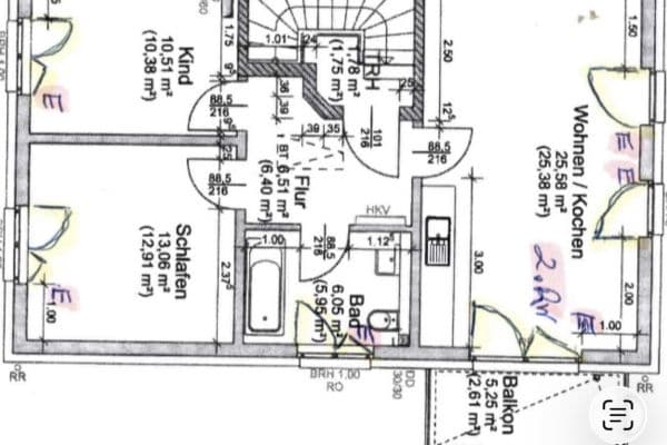 Pronájem bytu 3+1 67 m², Am Hopfengarten 76, Magdeburg, Sasko-Anhaltsko Pronájem bytu 3+1 67 m², Am Hopfengarten 76, Magdeburg, Sasko-Anhaltsko