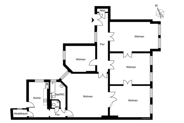 Prodej bytu 5+1 187 m², Berlin, Berlín Prodej bytu 5+1 187 m², Berlin, Berlín