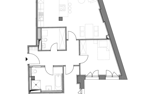 Pronájem bytu 3+1 102 m², Leonhardstraße 29, Nürnberg, Bavorsko Pronájem bytu 3+1 102 m², Leonhardstraße 29, Nürnberg, Bavorsko